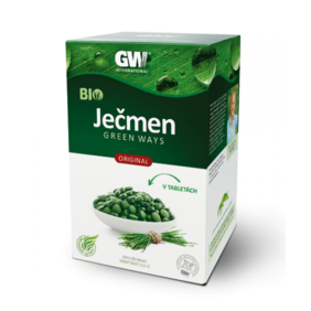 Barley in a tablet form 