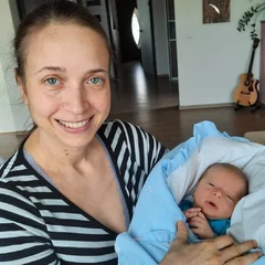Childbirth and Danielko´s first month with green foods Childbirth and Danielko´s first month with green foods